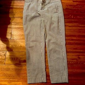 Banana republic, blue and white striped pants size 4 Super adorable,